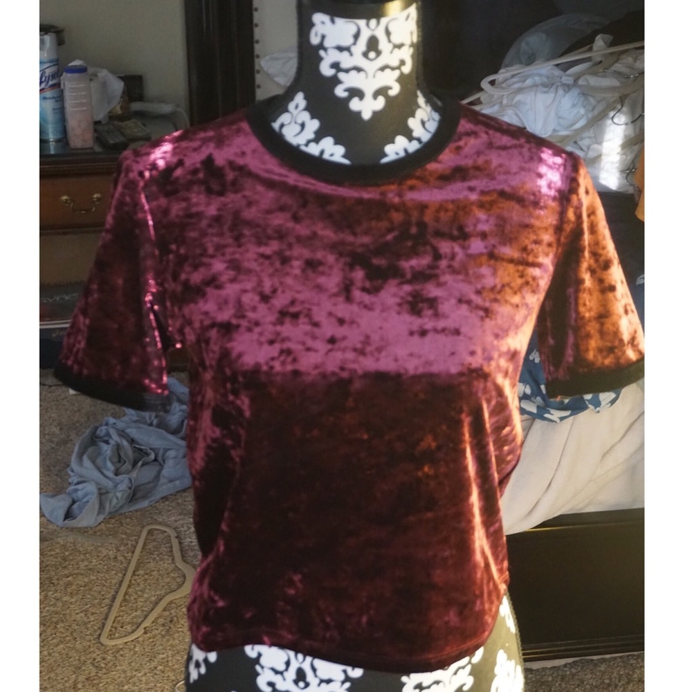 Velvet shirt